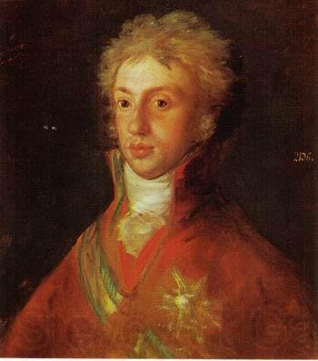 Francisco de Goya Portrait of Luis de Etruria